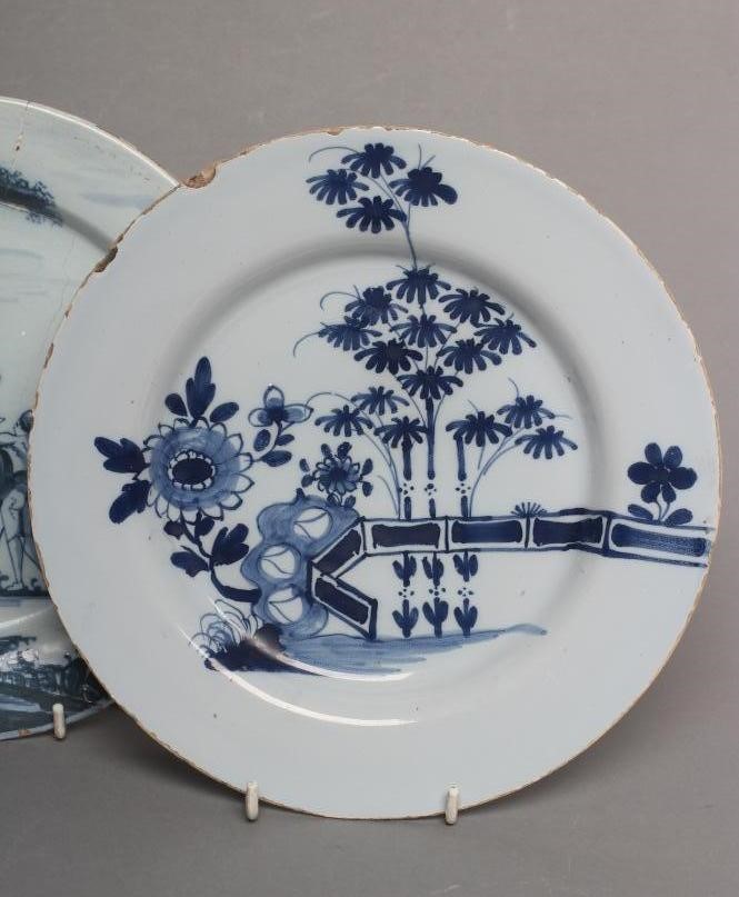 AN ENGLISH DELFT PLATE Image