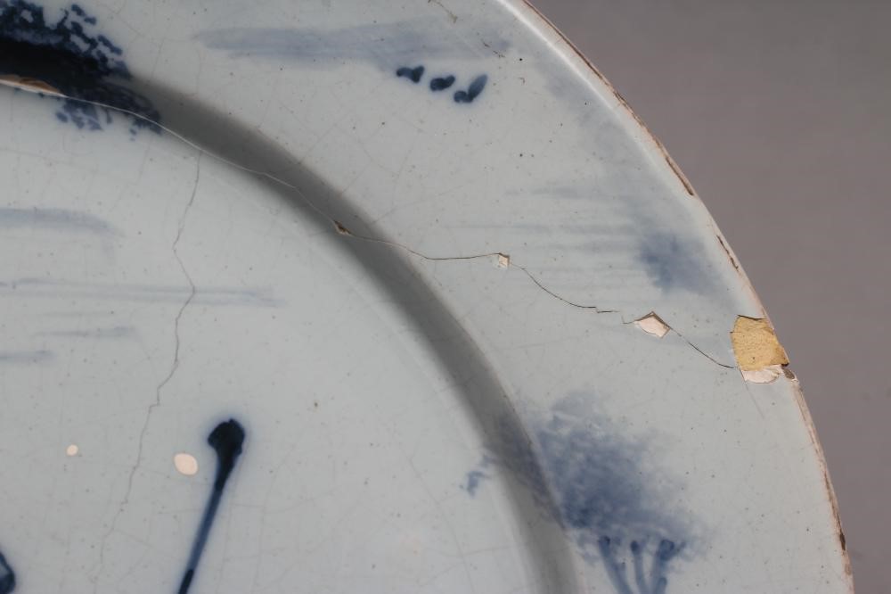 AN ENGLISH DELFT PLATE Image