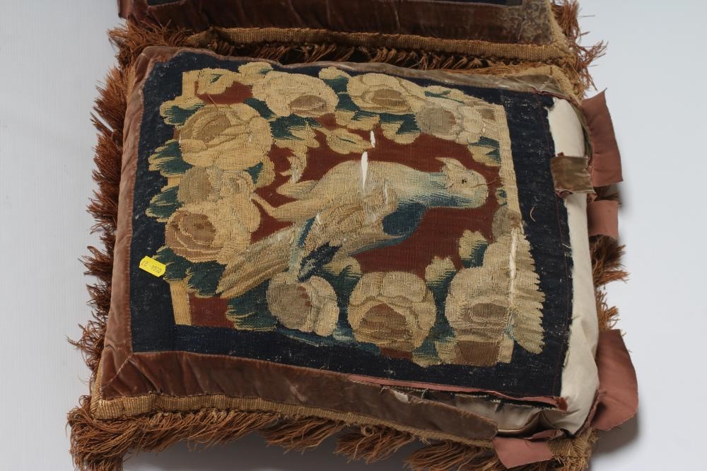 TWO TAPESTRY PANELS Image