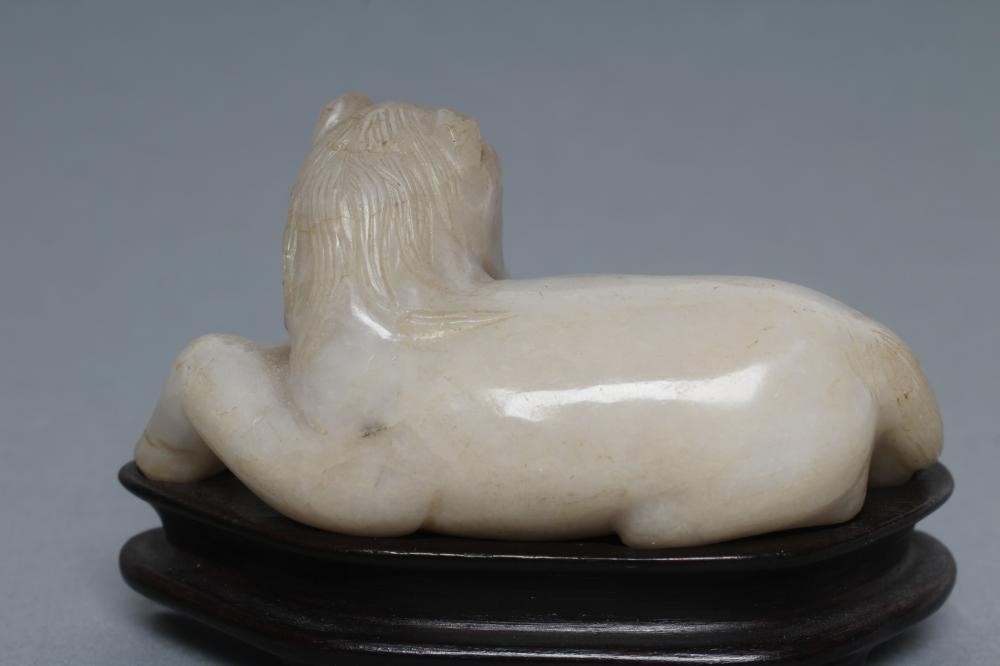 TWO CHINESE JADEITE CARVINGS Image