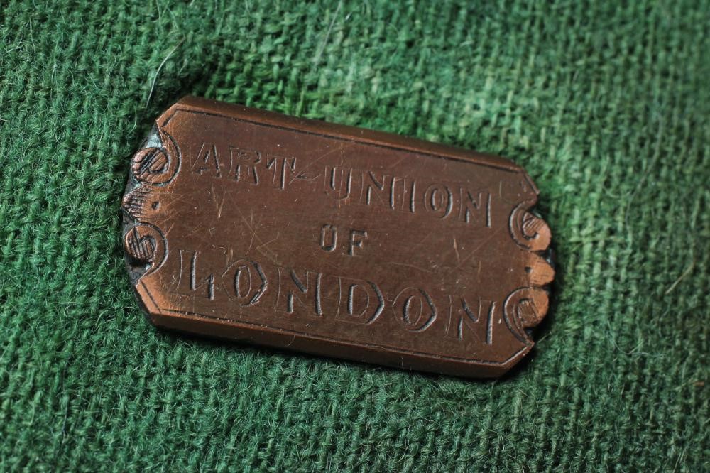 A victorian art union of london copper tazza Hartleys Auctioneers & Valuers