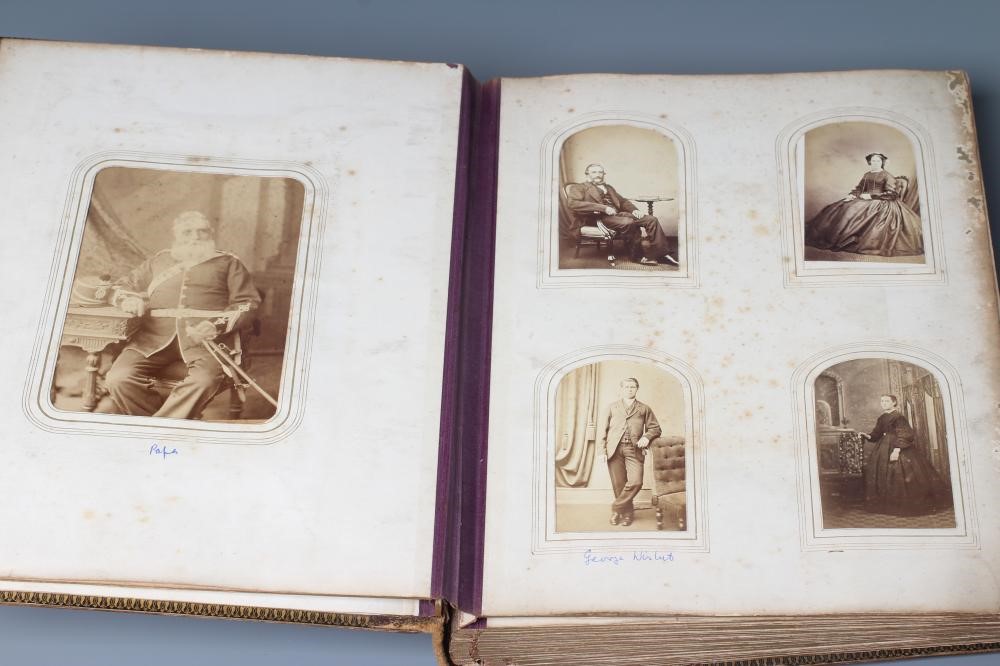 A VICTORIAN MAUCHLINE WARE PHOTOGRAPH ALBUM Image
