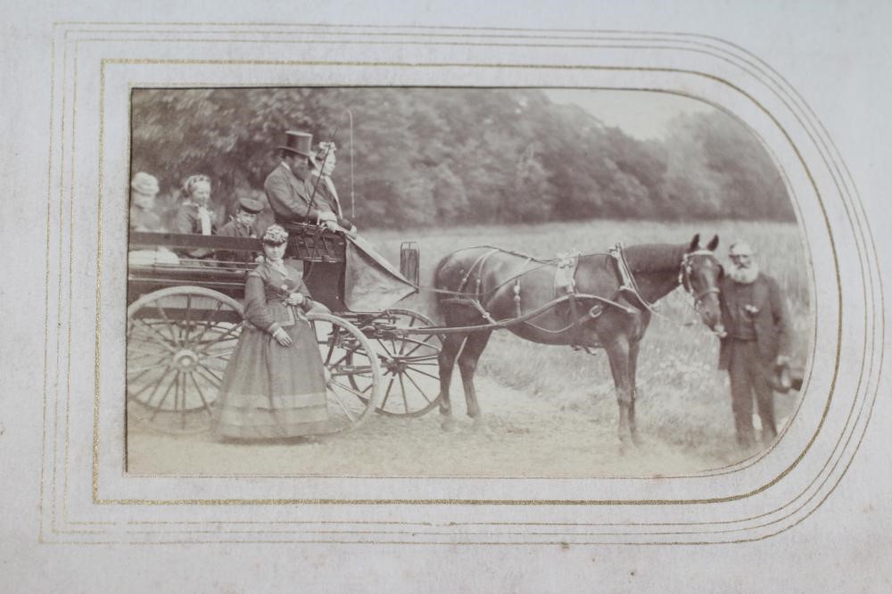 A VICTORIAN MAUCHLINE WARE PHOTOGRAPH ALBUM Image