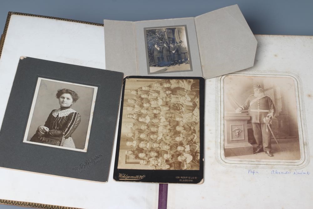 A VICTORIAN MAUCHLINE WARE PHOTOGRAPH ALBUM Image