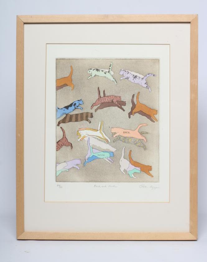 PATRICK AGGS (b.1952) "Back and Forth" Image