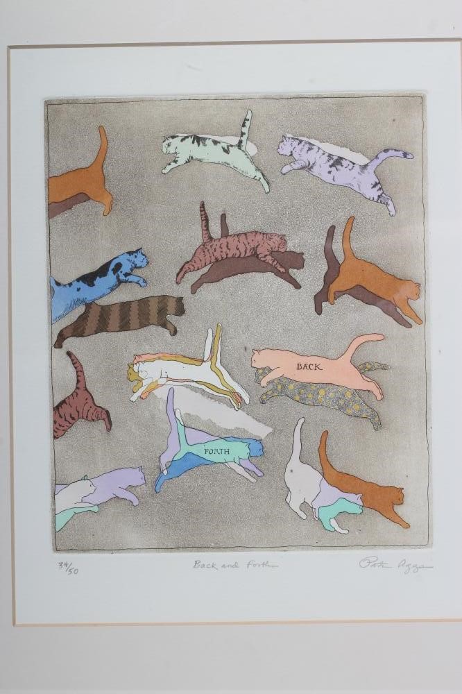 PATRICK AGGS (b.1952) "Back and Forth" Image