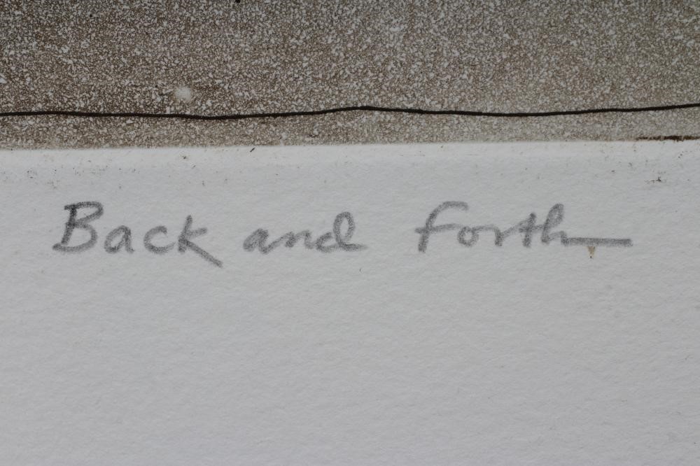 PATRICK AGGS (b.1952) "Back and Forth" Image