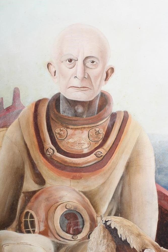 IAN CHARLES SCOTT (Scottish b.1957) "Patron Saint of Forgetfulness" Image