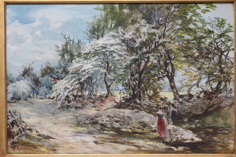 WILLIAM FLEMING VALLANCE R.S.A. (1827-1904) "June Image