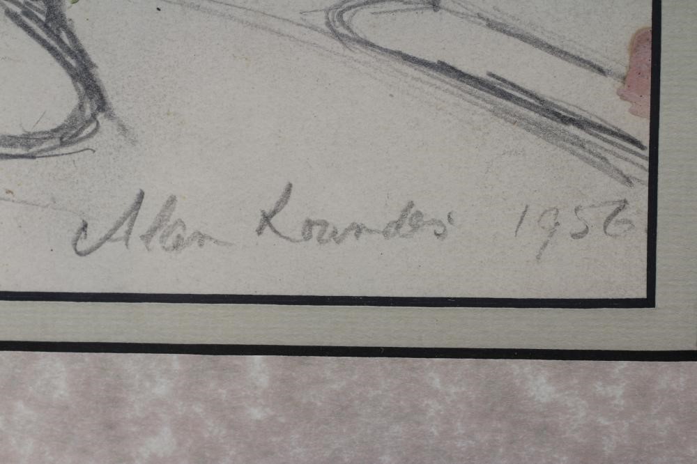 ALAN LOWNDES (1921-1978) "Sunday Dinnertime" Image