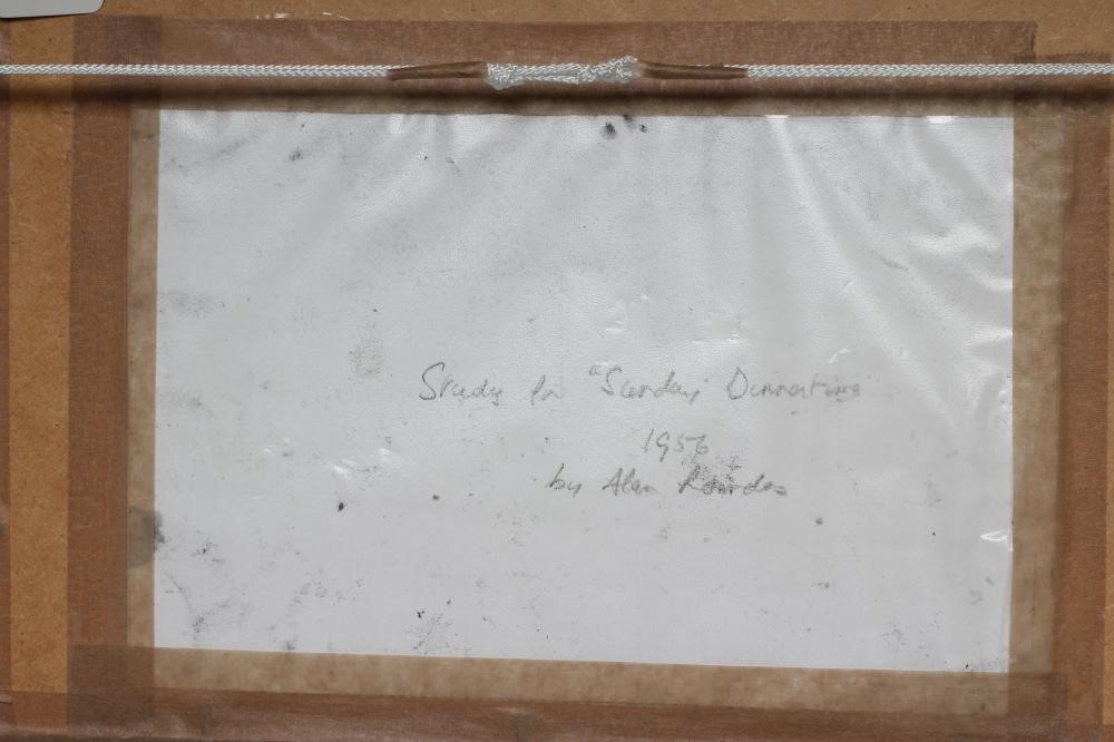 ALAN LOWNDES (1921-1978) "Sunday Dinnertime" Image