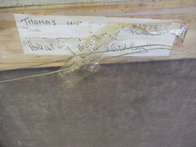 ATTRIBUTED TO THOMAS HUDSON (1701-1779) Portrait of Lady Bletchey in a Plumed Hat Image