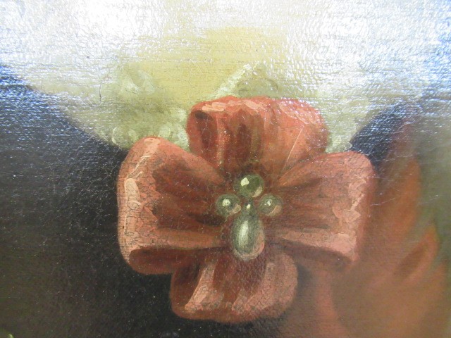 ATTRIBUTED TO THOMAS HUDSON (1701-1779) Portrait of Lady Bletchey in a Plumed Hat Image