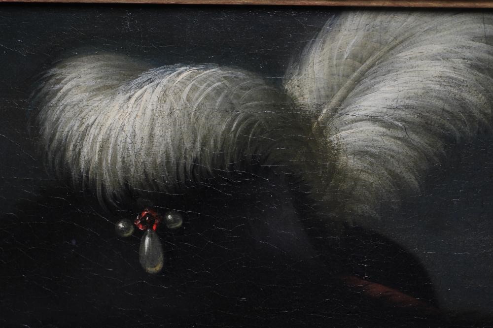 ATTRIBUTED TO THOMAS HUDSON (1701-1779) Portrait of Lady Bletchey in a Plumed Hat Image