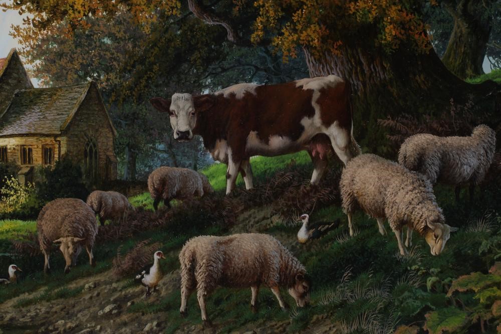 DANIEL VAN DER PUTTEN (b.1960) "Underneath The Oak Tree Image