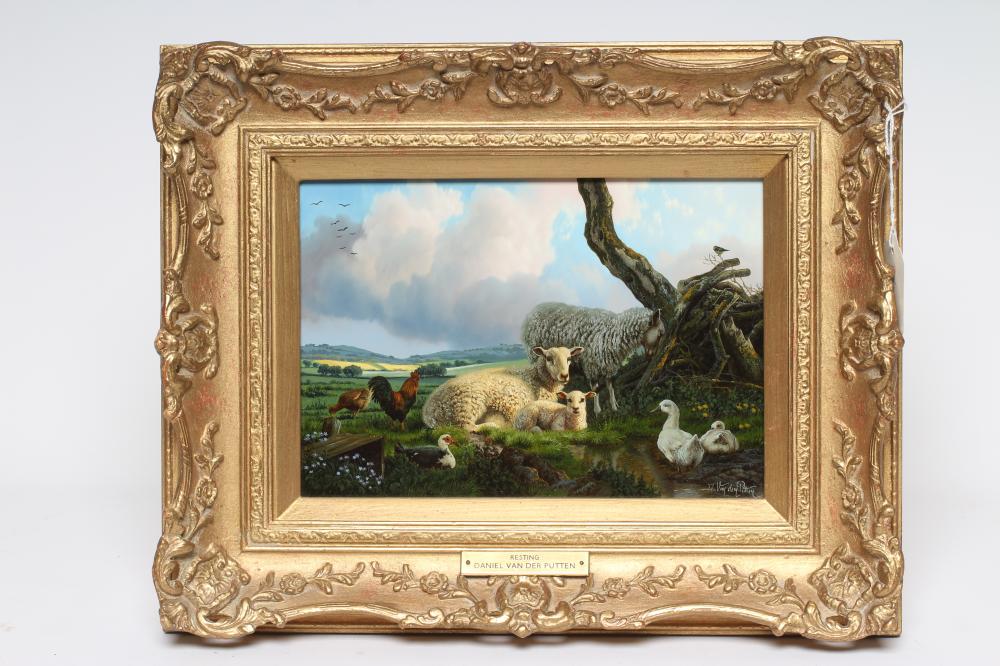 DANIEL VAN DER PUTTEN (b.1960) "Resting on a Spring Afternoon" Image