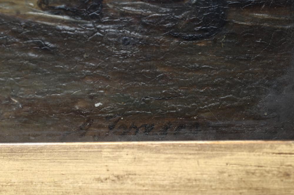 ALEXANDER FRASER (1786-1865) Fishermen On Hastings Beach, oil on panel, signed, inscribed to Image