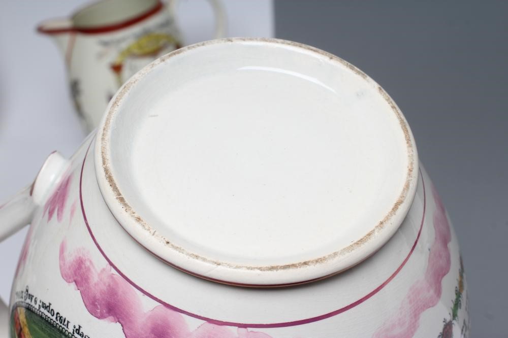 A SUNDERLAND PINK LUSTRE POTTERY DUTCH JUG Image