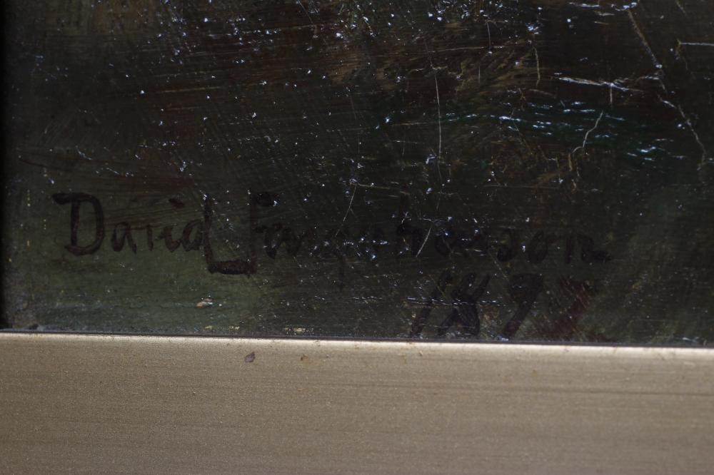 DAVID FARQUHARSON (Scottish 1839-1907) Landscape at Strathdon Aberdeenshire Image