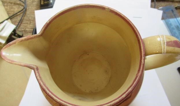 A SUNDERLAND PINK SPLASH LUSTRE POTTERY DUTCH JUG Image