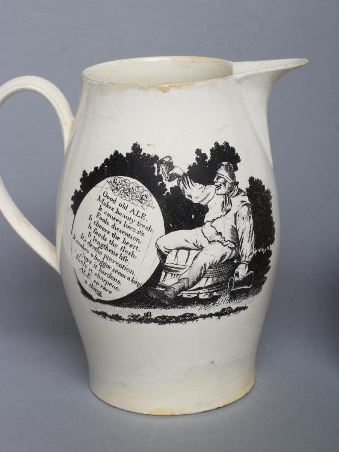 OF NAPOLEONIC INTEREST - a creamware mug Image