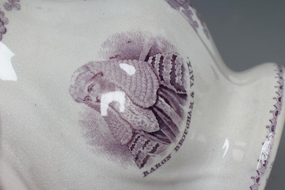 OF POLITICAL INTEREST - a Goodwin & Harris pottery bag jug Image