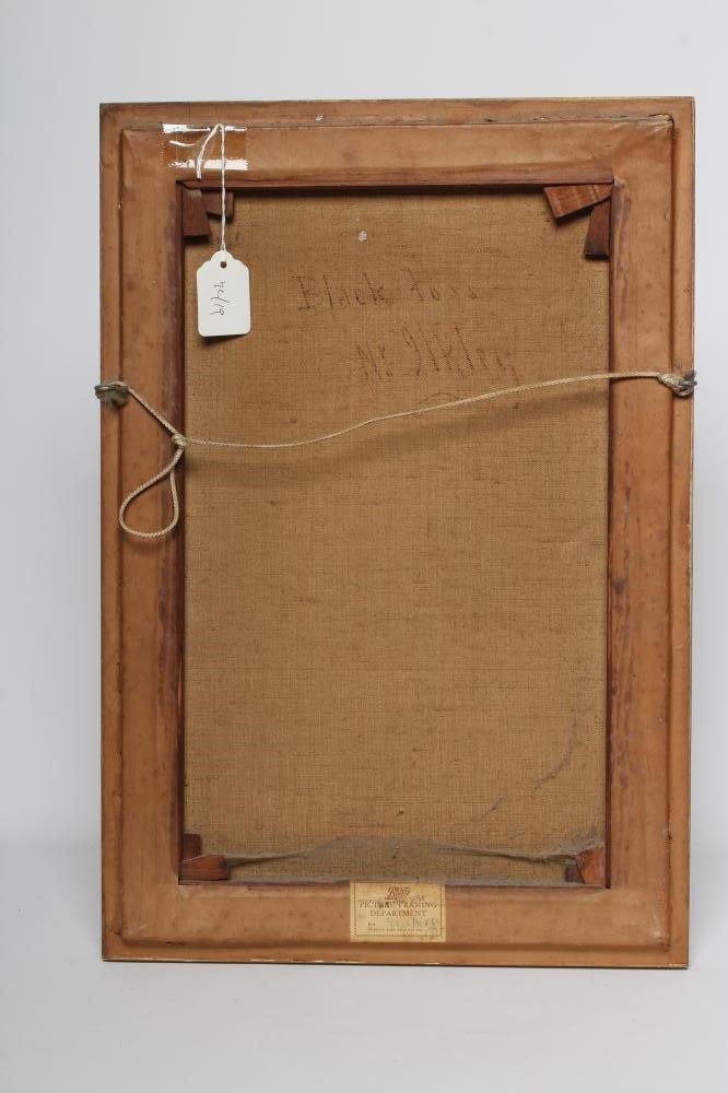 WILLIAM MELLOR (1851-1931) "Black Foss near Ilkley", oil on canvas, signed, inscribed to reverse, 18 Image