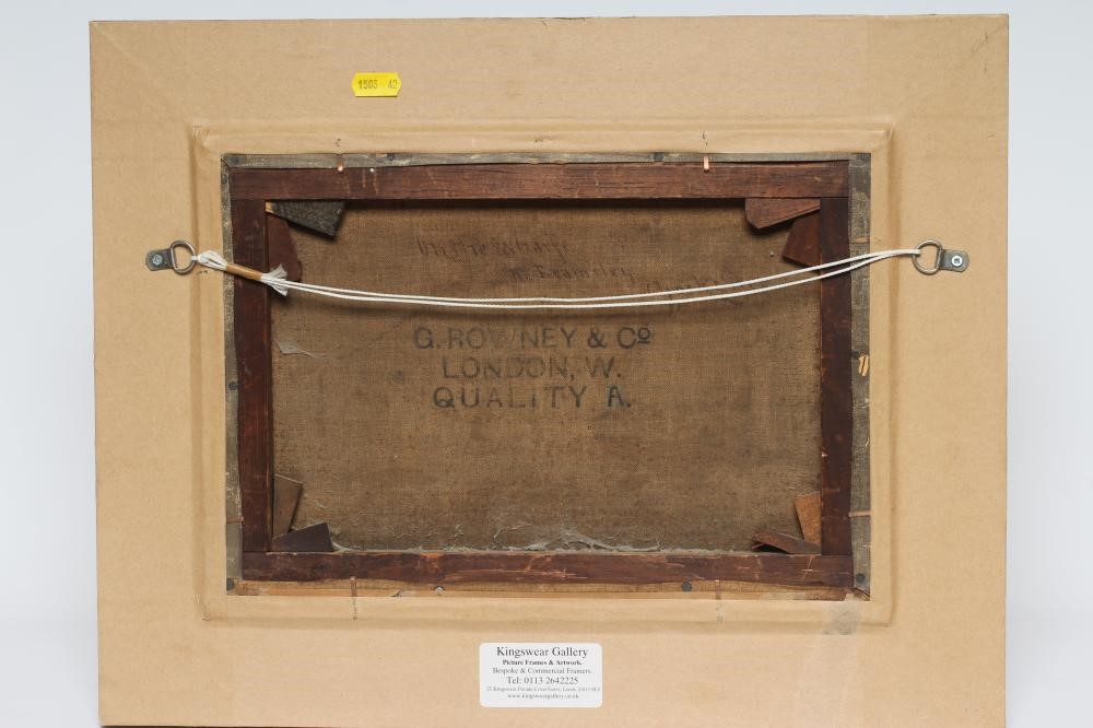 WILLIAM MELLOR (1851-1931) "On The Wharfe near Beamsley, Yorkshire", oil on canvas, signed, Image