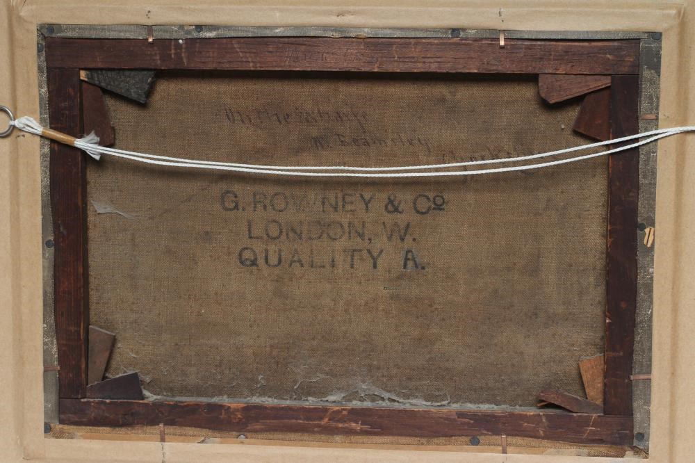 WILLIAM MELLOR (1851-1931) "On The Wharfe near Beamsley, Yorkshire", oil on canvas, signed, Image