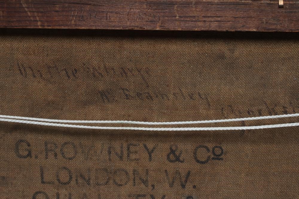 WILLIAM MELLOR (1851-1931) "On The Wharfe near Beamsley, Yorkshire", oil on canvas, signed, Image