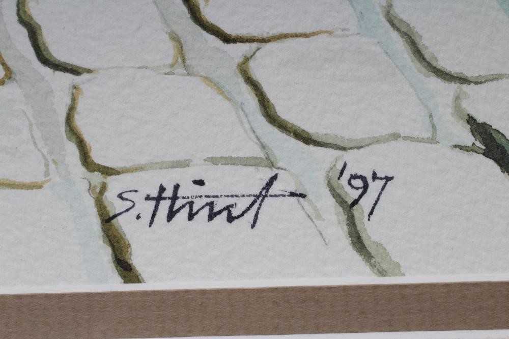 STUART HIRST (b.1950) "Hawes" The Market House Image