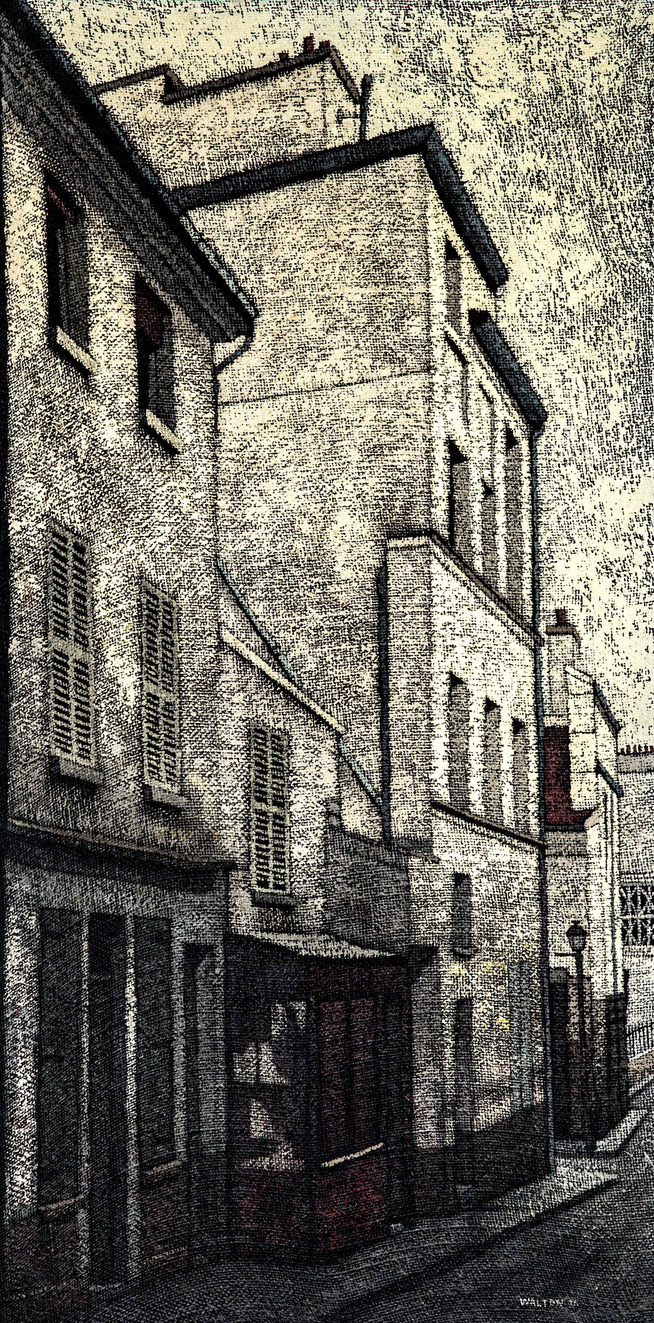 STUART WALTON (b.1933) "Rue Norvins Image