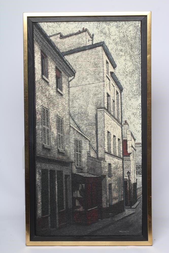 STUART WALTON (b.1933) "Rue Norvins Image