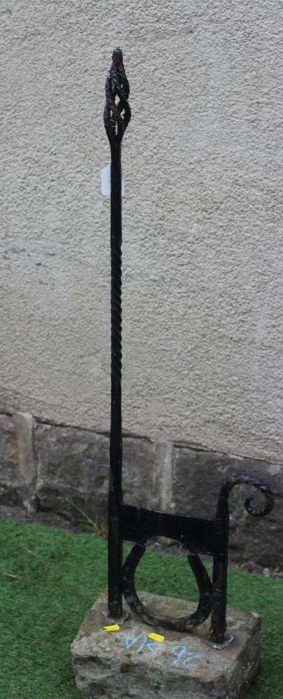 A CAST IRON BOOT SCRAPER Image