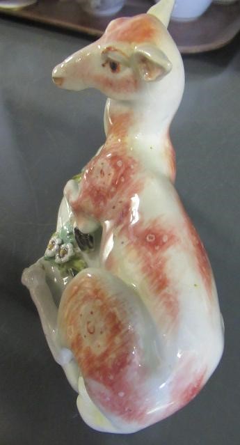A DERBY PORCELAIN STAG AND HIND Image