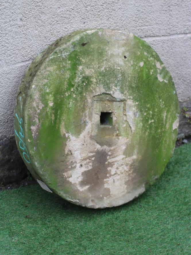 A SANDSTONE MILLWHEEL, 25 1/2" x 4 1/4" (Est. plus 24% premium inc. VAT) Image