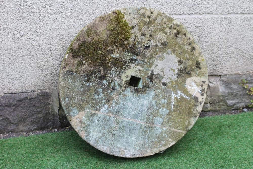 A SANDSTONE MILLWHEEL, 25 1/2" x 4 1/4" (Est. plus 24% premium inc. VAT) Image
