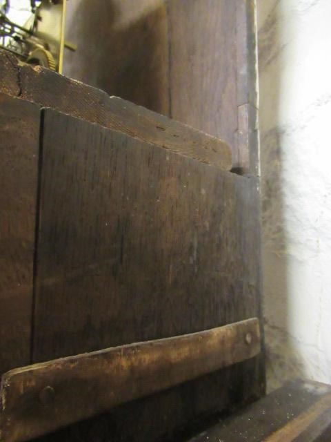 AN OAK LONGCASE CLOCK by P Clare Image