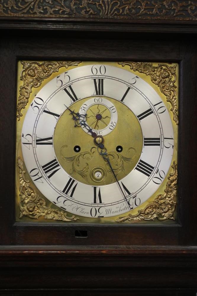 AN OAK LONGCASE CLOCK by P Clare Image