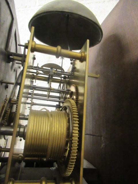 AN OAK LONGCASE CLOCK by P Clare Image