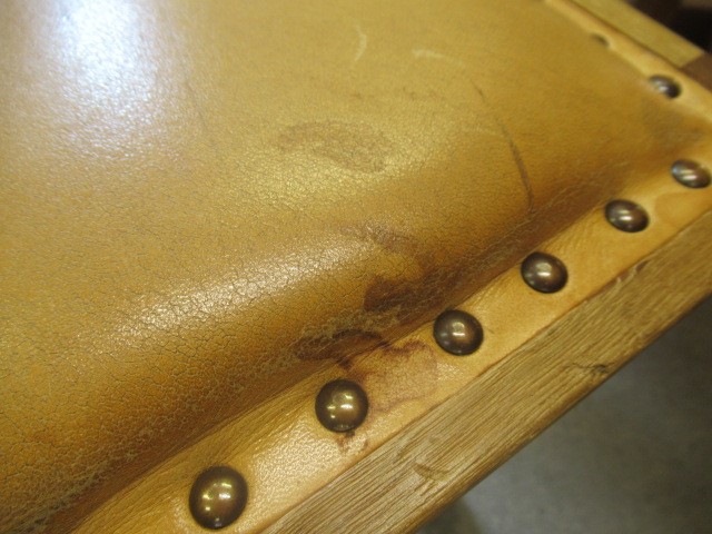 A ROBERT THOMPSON SET OF SIX OAK DINING CHAIRS including two elbow chairs Image