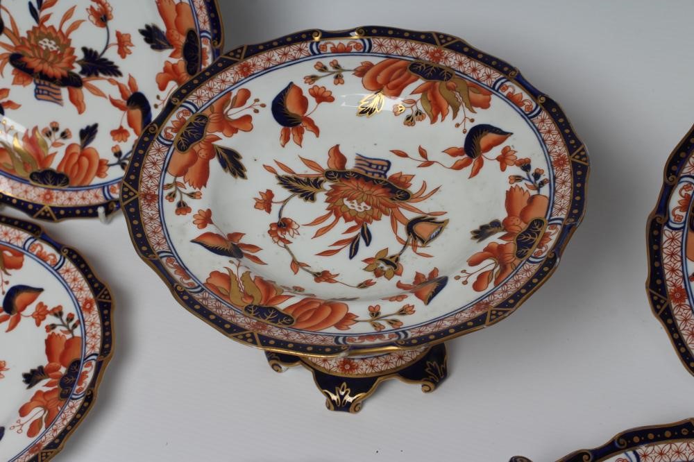 A ROYAL CROWN DERBY CHINA PART DESSERT SERVICE Image