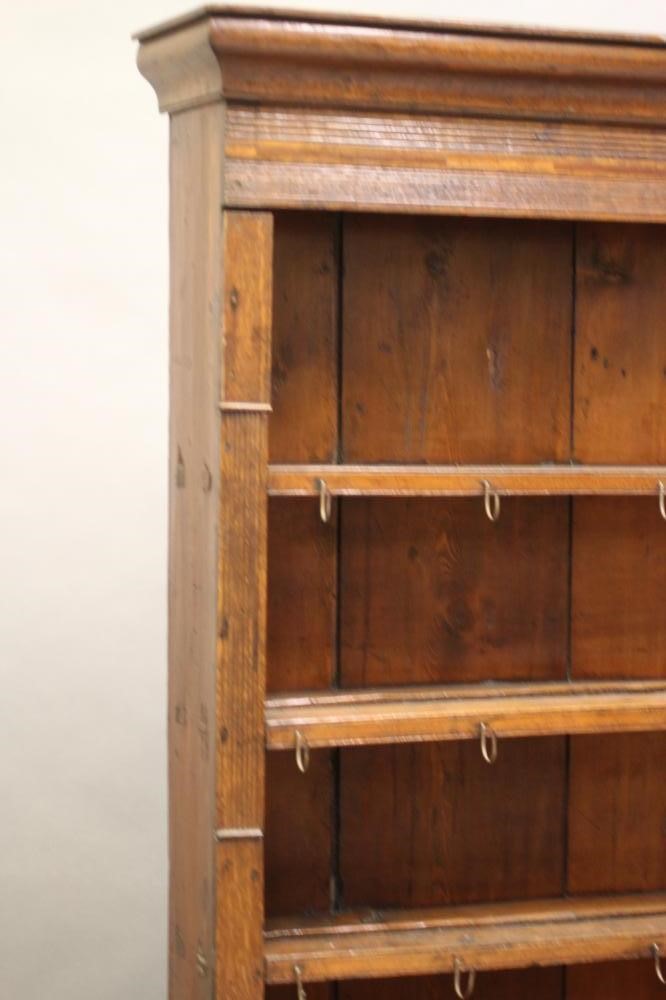 A GEORGIAN OAK ENCLOSED DRESSER c.1800 Image