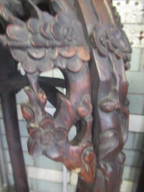 A CHINESE HARDWOOD JARDINIERE STAND Image