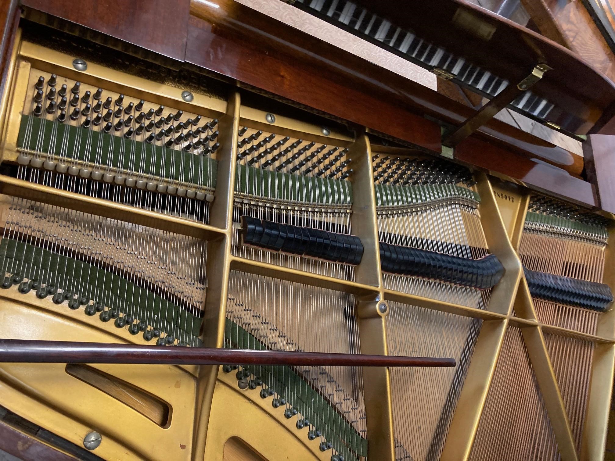 A BECHSTEIN BABY GRAND PIANO Image