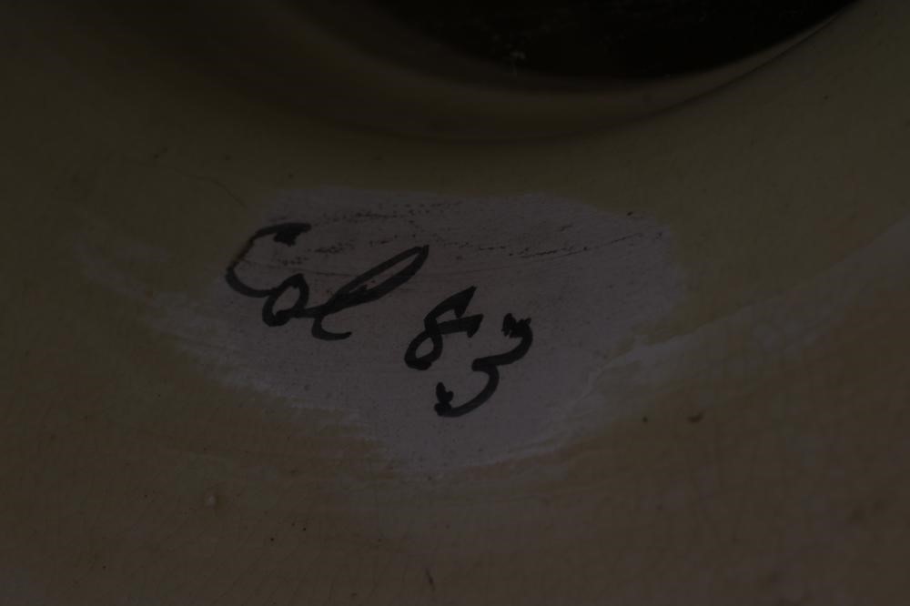 A BURMANTOFTS FAIENCE JARDINIERE AND STAND Image