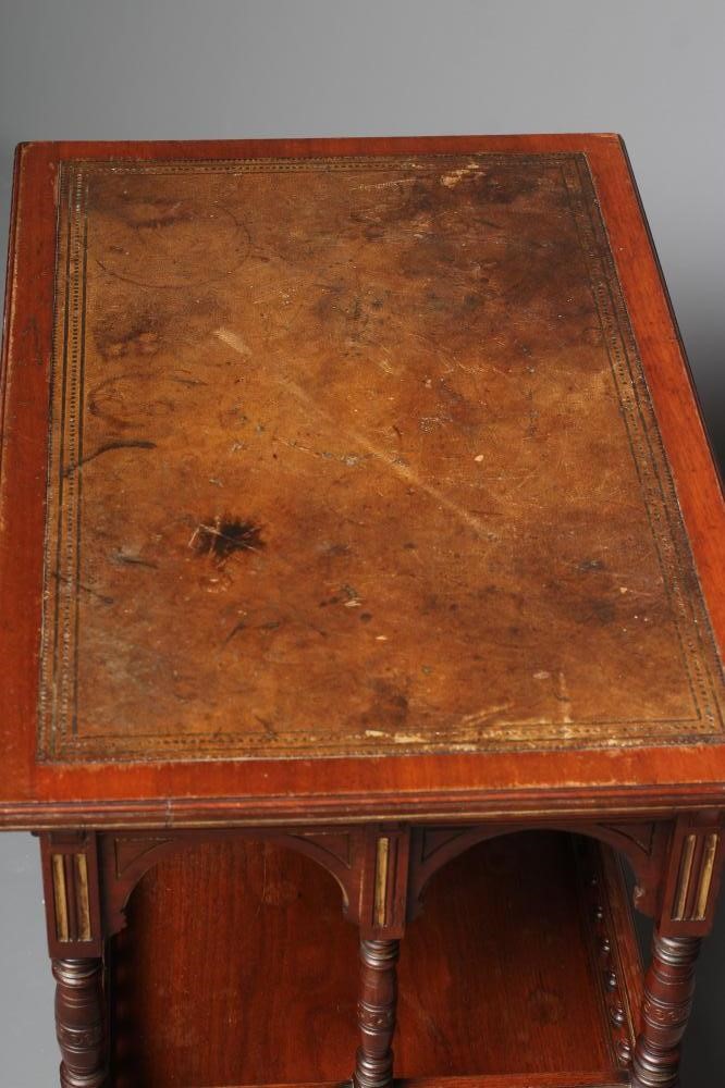 A Gillows Aesthetic Walnut And Parcel Gilt Occasional Table | Hartleys ...