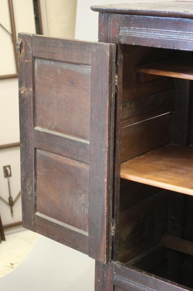 AN OAK CLOTHES PRESS Image