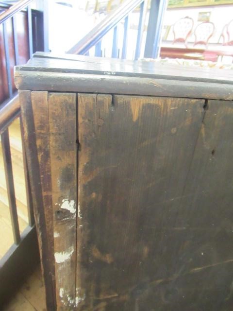 AN OAK CLOTHES PRESS Image