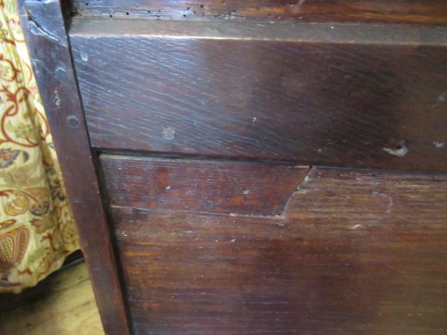 AN OAK CLOTHES PRESS Image